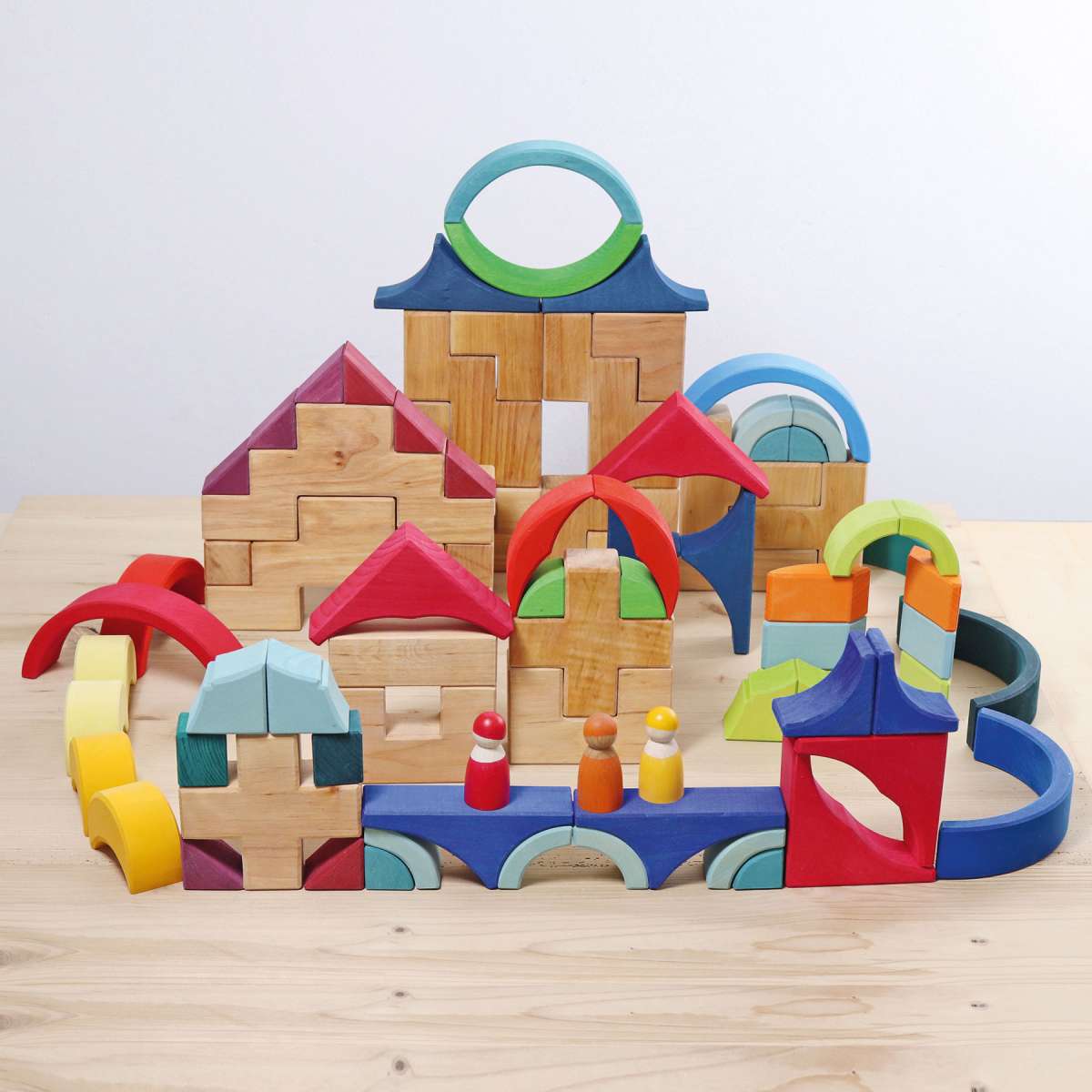 Grimm's Building Set Arcs in Square - Cheeky Junior