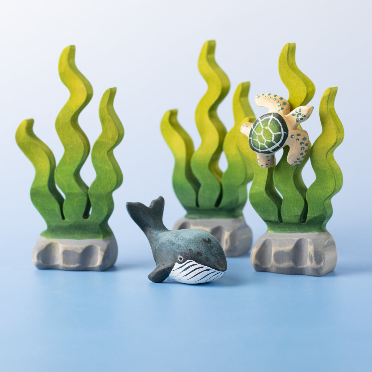 Bumbu Toys - Blue Whale Baby