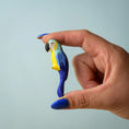 Load image into Gallery viewer, Bumbu Toys - Blue Macaw Parrot