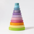 Load image into Gallery viewer, Grimm's Conical Tower (Rainbow and Pastel) - Cheeky Junior