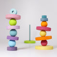 Load image into Gallery viewer, Grimm's Conical Tower (Rainbow and Pastel) - Cheeky Junior