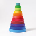 Load image into Gallery viewer, Grimm's Conical Tower (Rainbow and Pastel) - Cheeky Junior