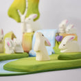 Load image into Gallery viewer, Bumbu Toys - Curious Easter Rabbit