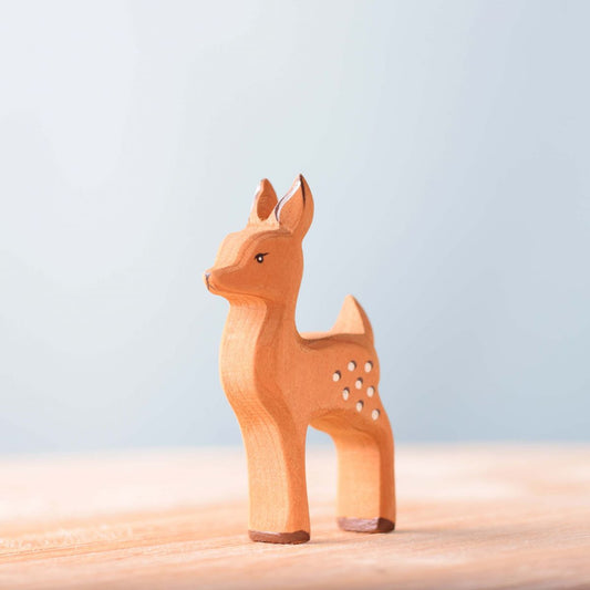 Bumbu Toys Brown Fawn Deer (Standing, Eating and Resting)