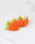 Load image into Gallery viewer, Tara Treasures Felt Carrots Set of 5 - Cheeky Junior