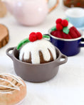 Load image into Gallery viewer, Tara Treasures Felt Christmas Pudding (Round)