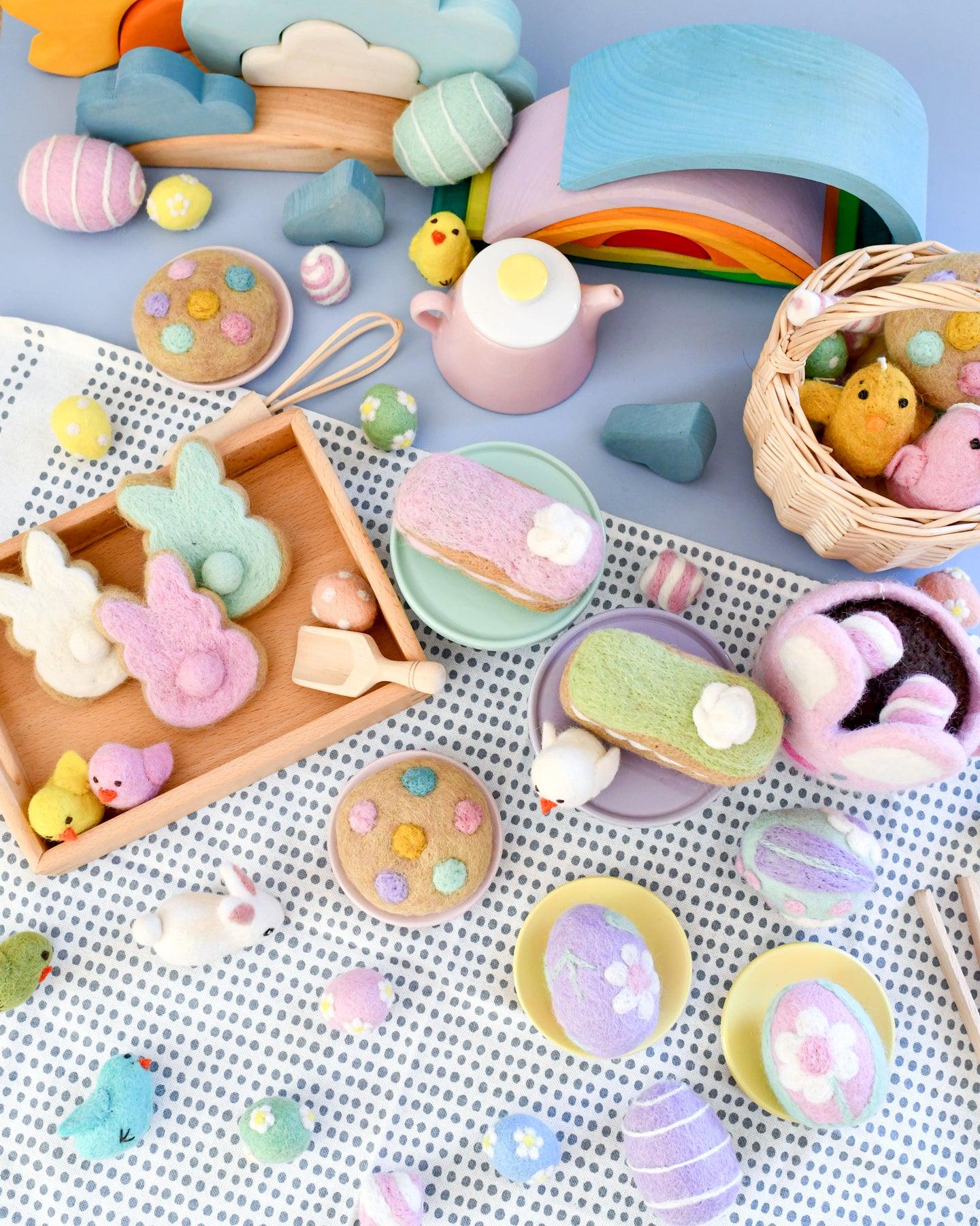 Tara Treasures Felt Soft M&M Pastel Cookie - Cheeky Junior