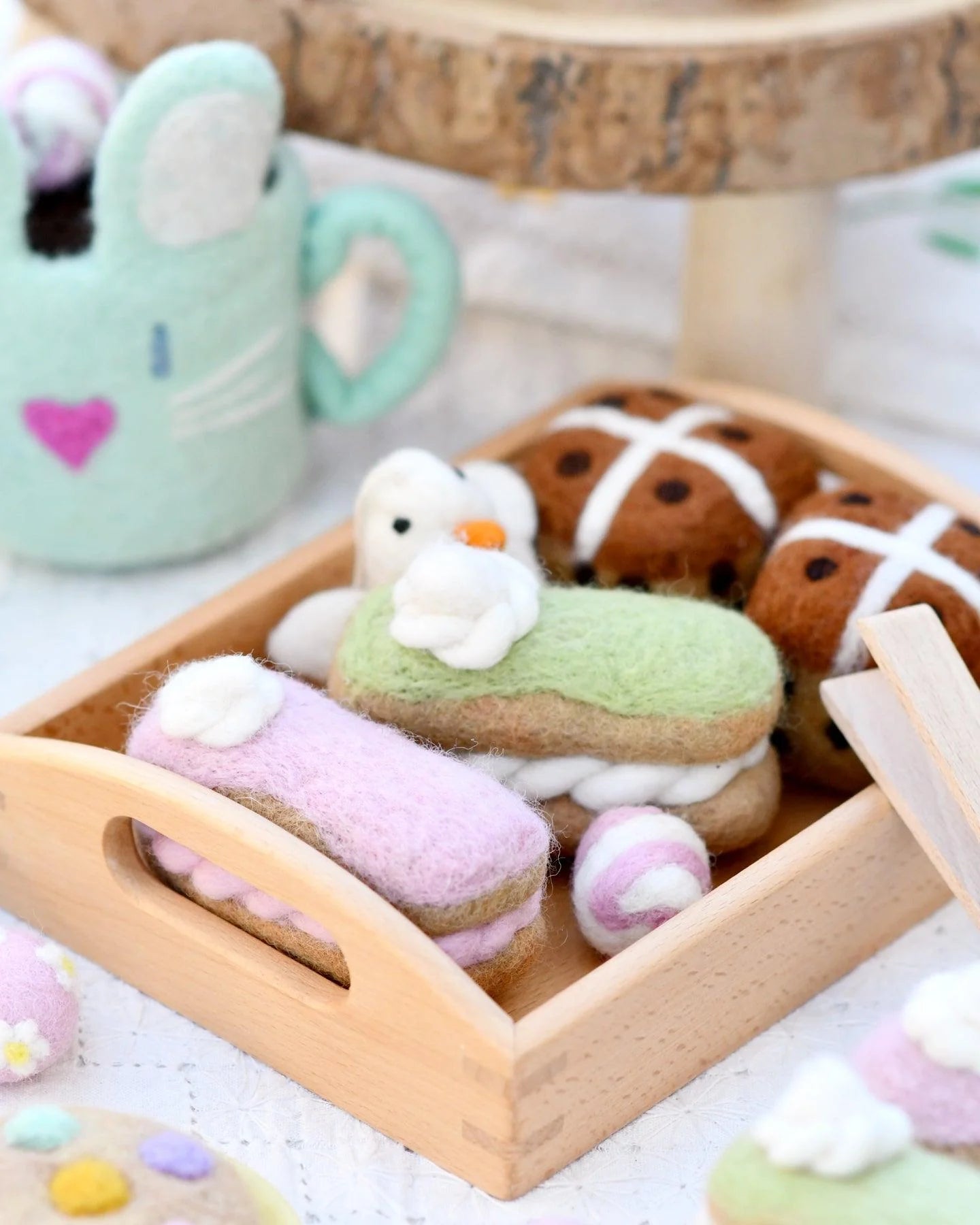 Tara Treasures Felt Matcha Eclair - Cheeky Junior