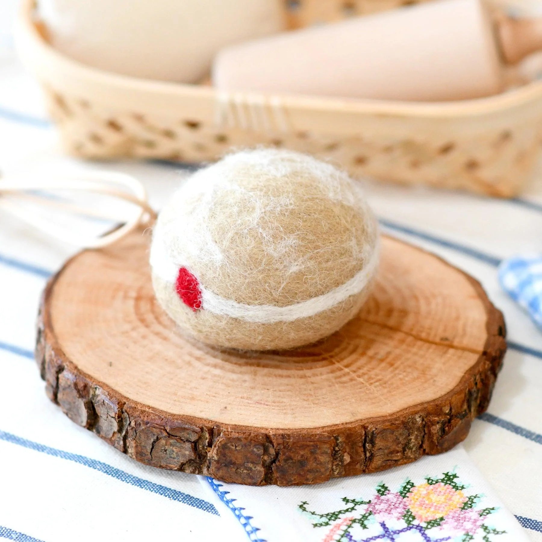 Tara Treasures Felt Hot Jam Doughnut - Cheeky Junior