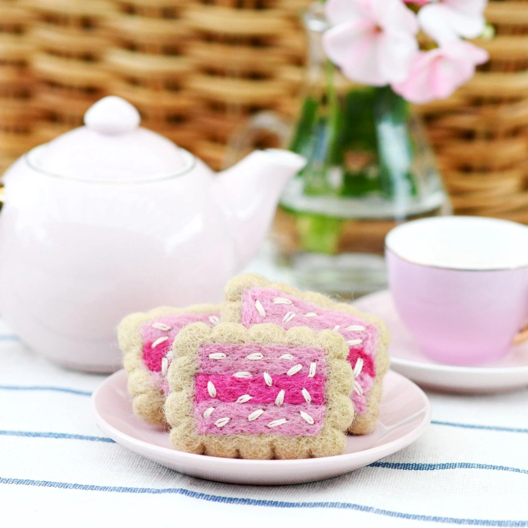 Tara Treasures Felt Iced Vovo Biscuits Set of 3 - Cheeky Junior