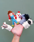 Load image into Gallery viewer, Tara Treasures Old MacDonald Farm Animals Finger Puppet Set B - Cheeky Junior