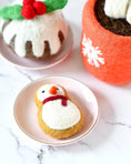 Load image into Gallery viewer, Tara Treasures - Felt Snowman Cookie