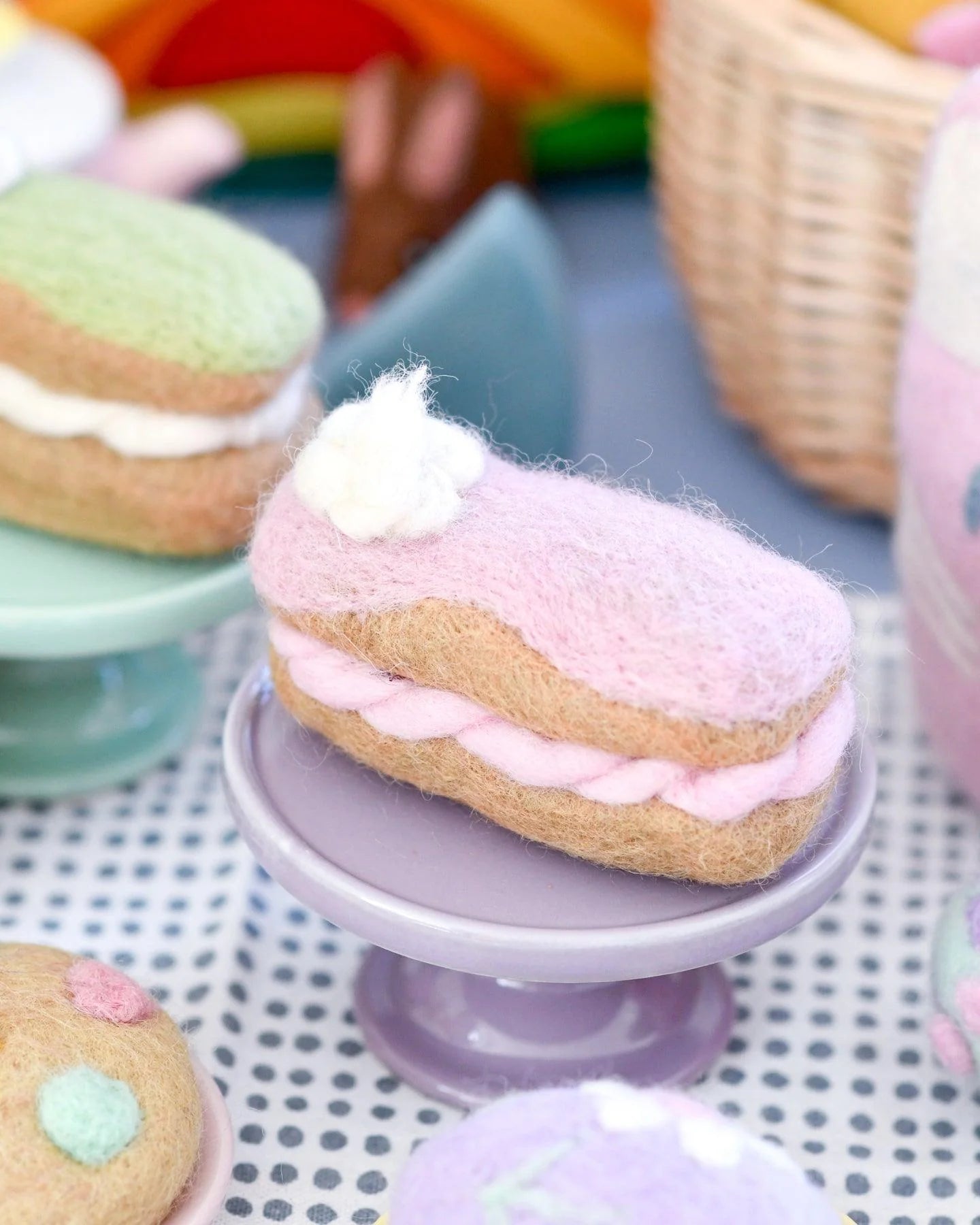 Tara Treasures Felt Strawberry Eclair - Cheeky Junior