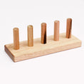 Load image into Gallery viewer, Tara Treasures - Finger Puppet Stand (5 rods)