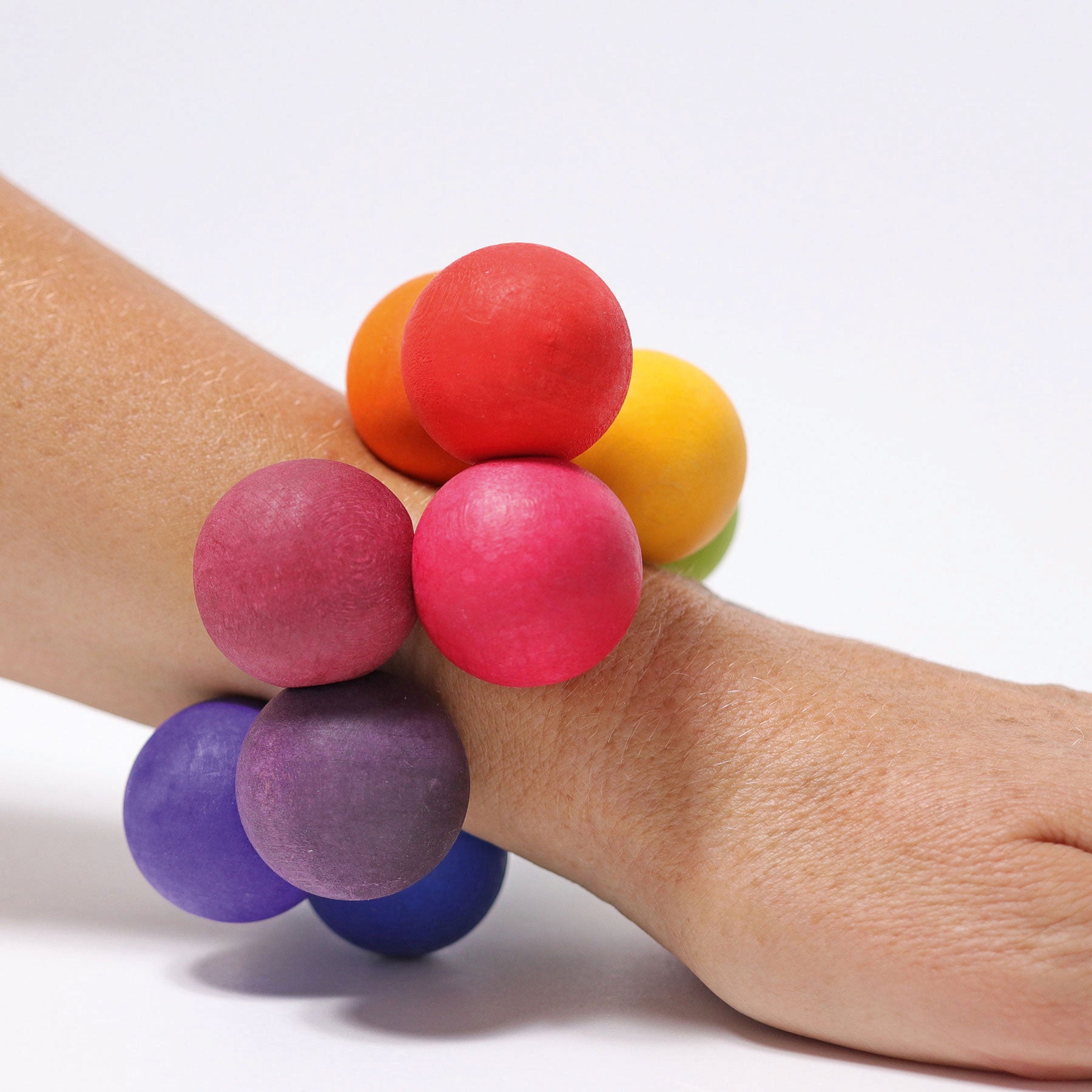 Grimm's Beads Grasper (Rainbow and Pastel) - Cheeky Junior