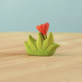 Load image into Gallery viewer, Bumbu Toys - Grass with Orange Flower Small