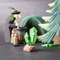 Load image into Gallery viewer, Bumbu Toys - Green Crystal