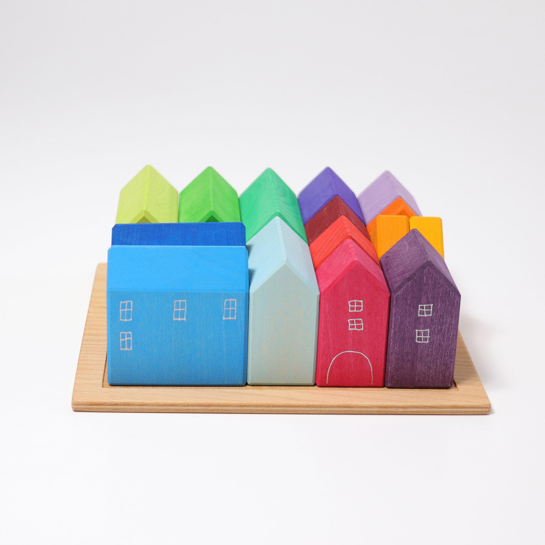 Grimm's Wooden House Set - Cheeky Junior