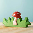 Load image into Gallery viewer, Bumbu Toys Mushroom in Grass - Cheeky Junior