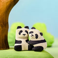 Load image into Gallery viewer, Bumbu Toys - Panda Bear Cub Sitting