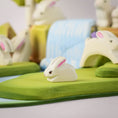 Load image into Gallery viewer, Bumbu Toys - Perching Easter Baby Rabbit
