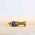 Load image into Gallery viewer, Bumbu Toys Trout Fish (Golden Blue and Golden Purple) - Cheeky Junior