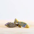 Load image into Gallery viewer, Bumbu Toys Trout Fish (Golden Blue and Golden Purple) - Cheeky Junior