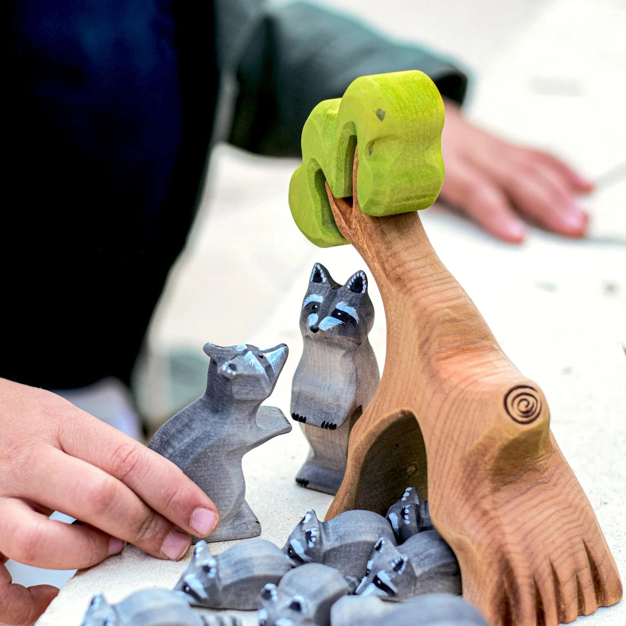 Bumbu Toys - Raccoon Sitting