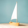 Load image into Gallery viewer, Bumbu Toys Sailing Boat White - Cheeky Junior