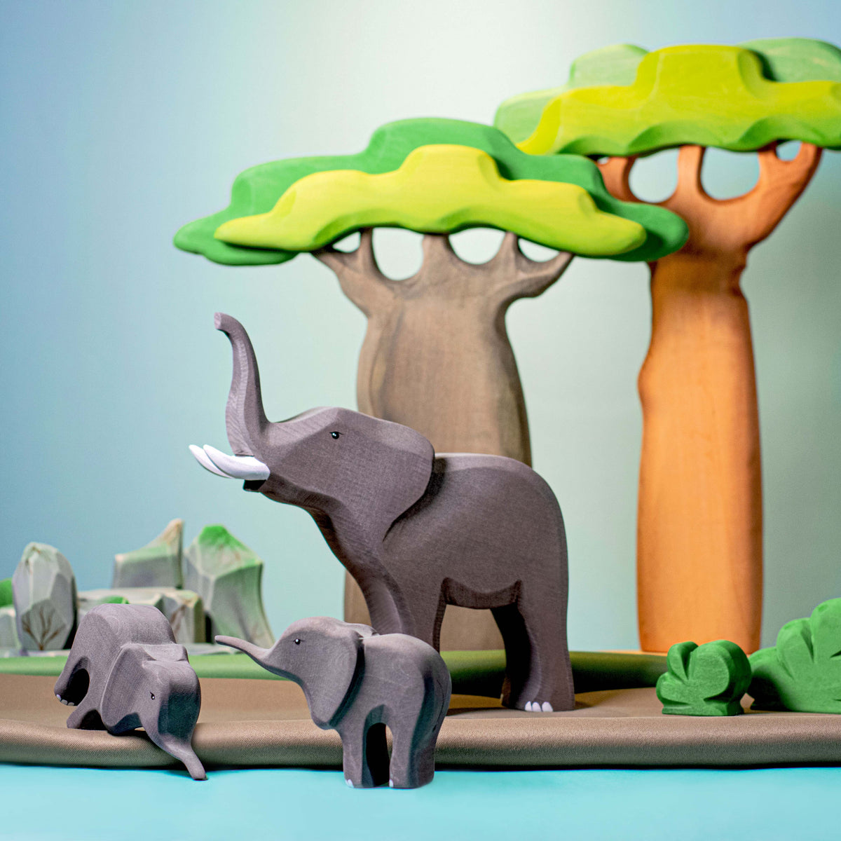 Bumbu Toys Elephants Set - Cheeky Junior
