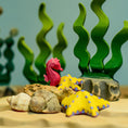 Load image into Gallery viewer, Bumbu Toys Starfish Set (Yellow and Red) - Cheeky Junior