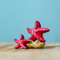 Load image into Gallery viewer, Bumbu Toys Starfish Set (Yellow and Red) - Cheeky Junior