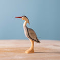 Load image into Gallery viewer, Bumbu Toys Grey Heron - Cheeky Junior