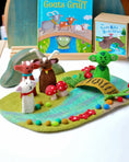 Load image into Gallery viewer, Tara Treasures Three Billy Goats Gruff Finger Puppet Set - Cheeky Junior