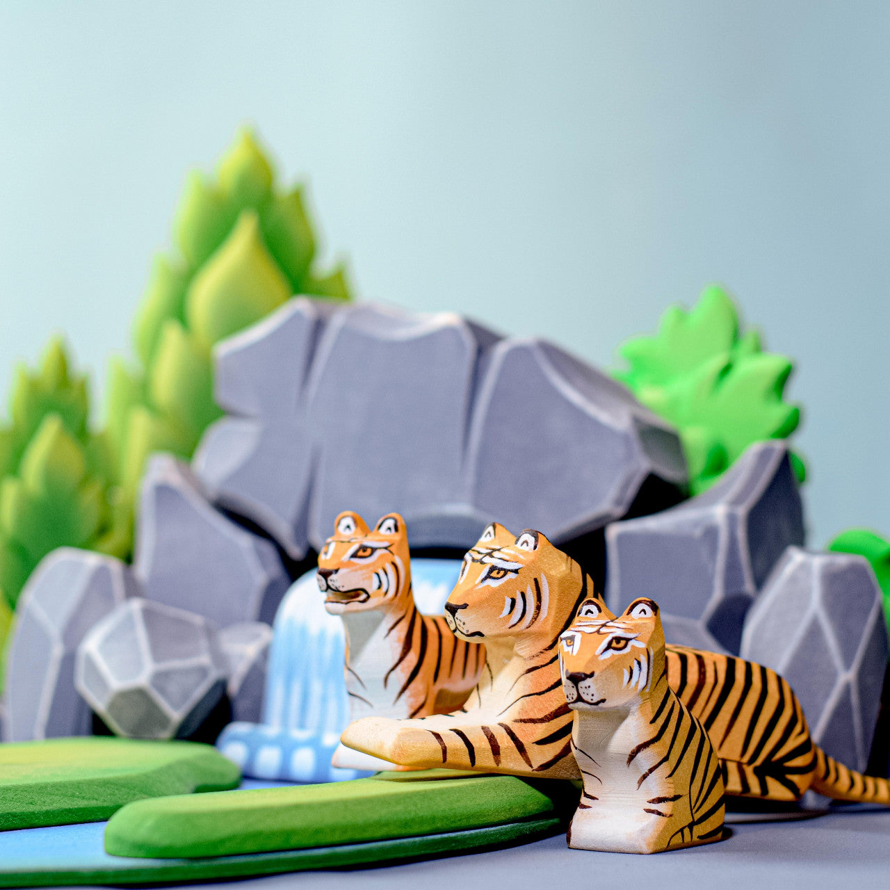 Bumbu Toys Tiger Lying - Cheeky Junior