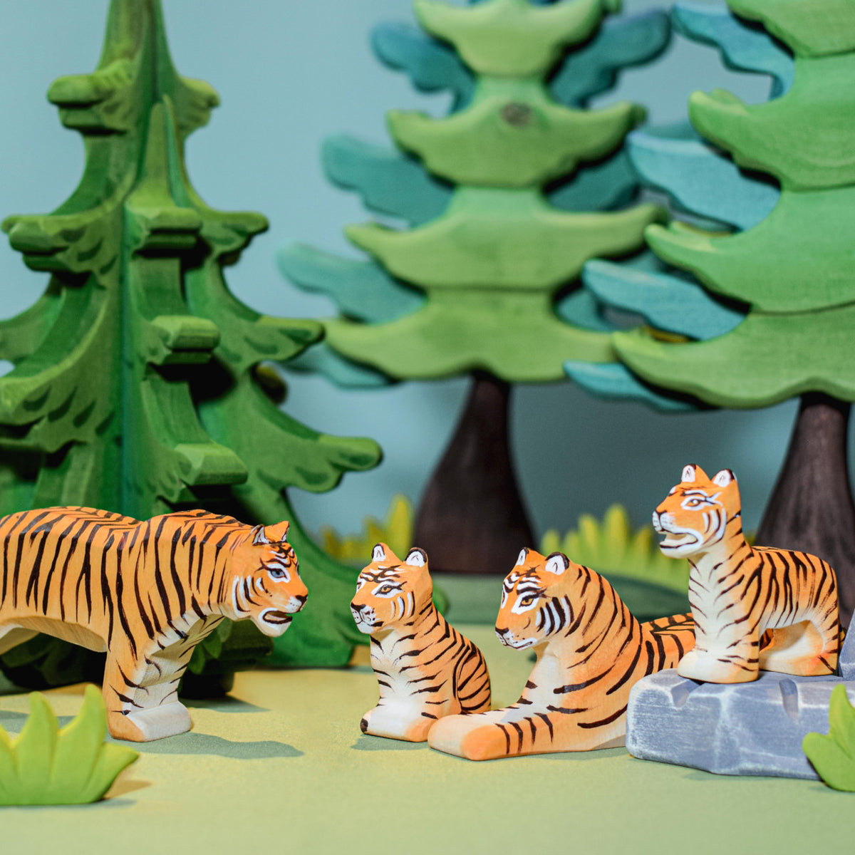 Bumbu Toys Tiger Cub Sitting - Cheeky Junior