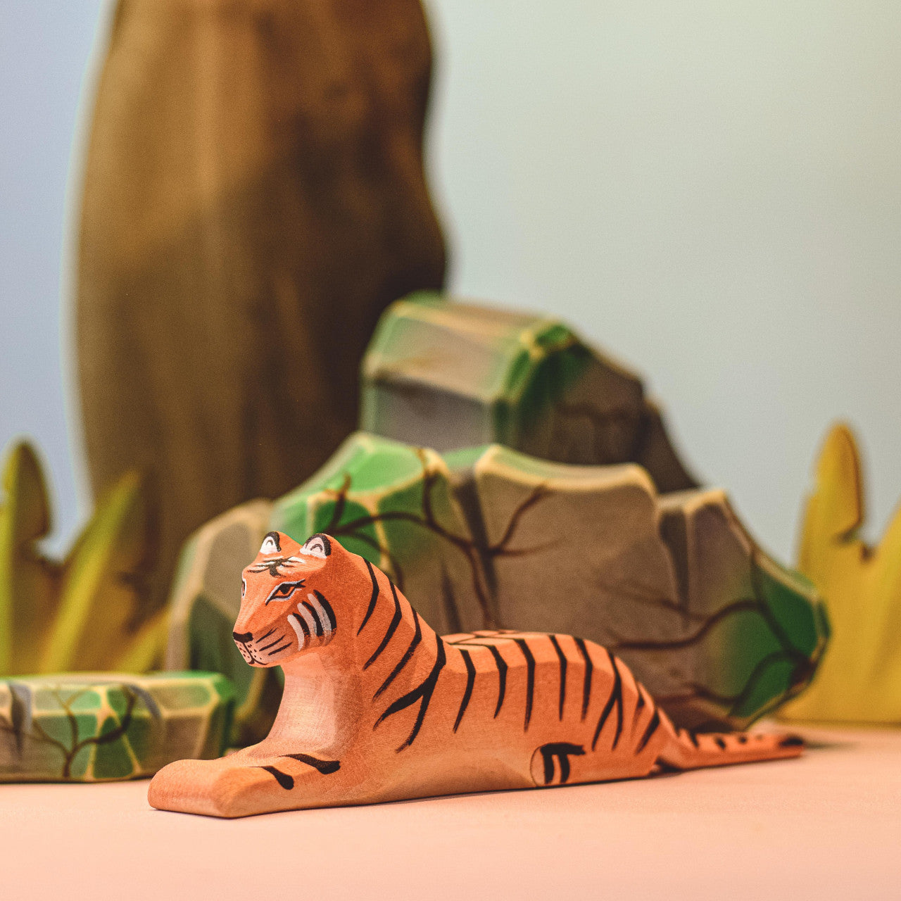 Bumbu Toys Tiger Lying - Cheeky Junior