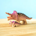 Load image into Gallery viewer, Bumbu Toys - Triceratops Small