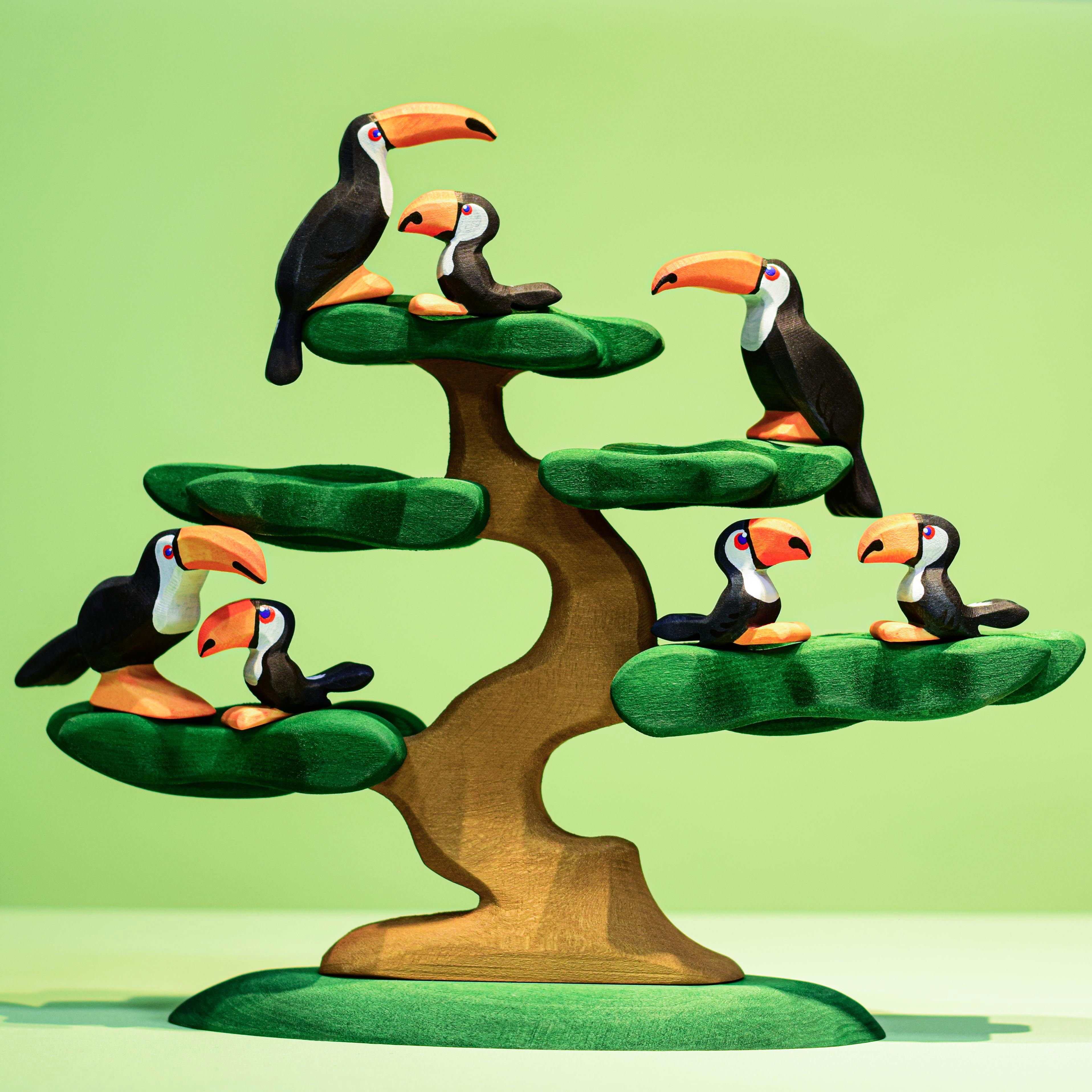 Bumbu Toys Toucan (Standing and Sitting) - Cheeky Junior