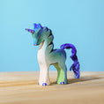 Load image into Gallery viewer, Bumbu Toys Unicorn Baby Green - Cheeky Junior