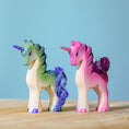 Load image into Gallery viewer, Bumbu Toys Unicorn Baby Green - Cheeky Junior