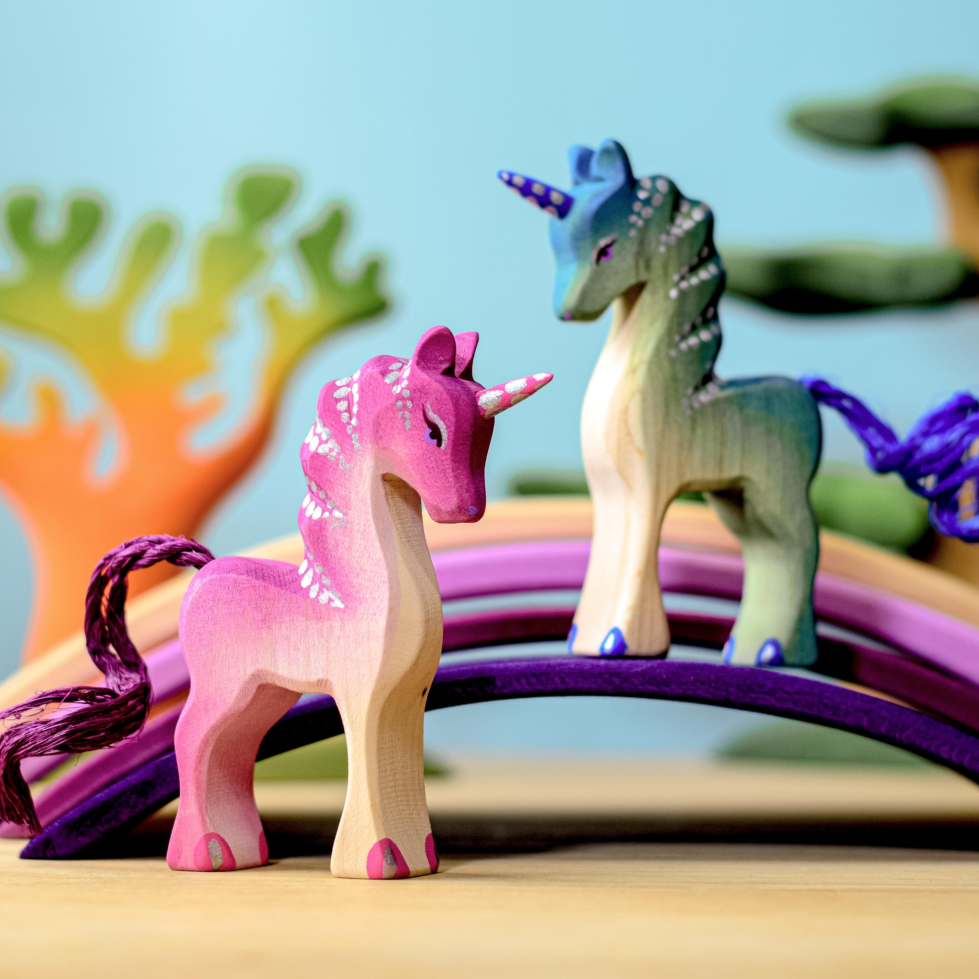 Bumbu Toys Unicorn Baby Green - Cheeky Junior
