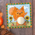 Load image into Gallery viewer, URSUS - Colouring Pages with 3D Honeycomb Ball Autumn 6 Sheets
