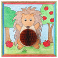Load image into Gallery viewer, URSUS - Colouring Pages with 3D Honeycomb Ball Autumn 6 Sheets
