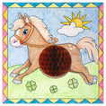 Load image into Gallery viewer, URSUS - Colouring Pages with 3D Honeycomb Ball Farm 6 Sheets