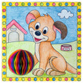 Load image into Gallery viewer, URSUS - Colouring Pages with 3D Honeycomb Ball Farm 6 Sheets
