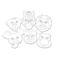 Load image into Gallery viewer, URSUS - Paper Mask Kit Wild Animals Set of 6