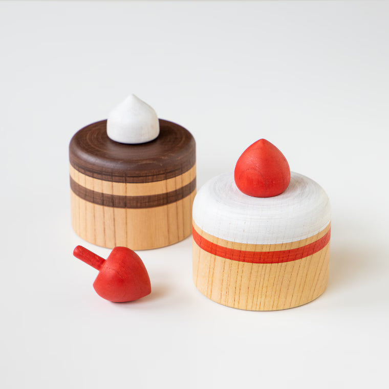 Yamegoma - Strawberry Cake Spinning Top