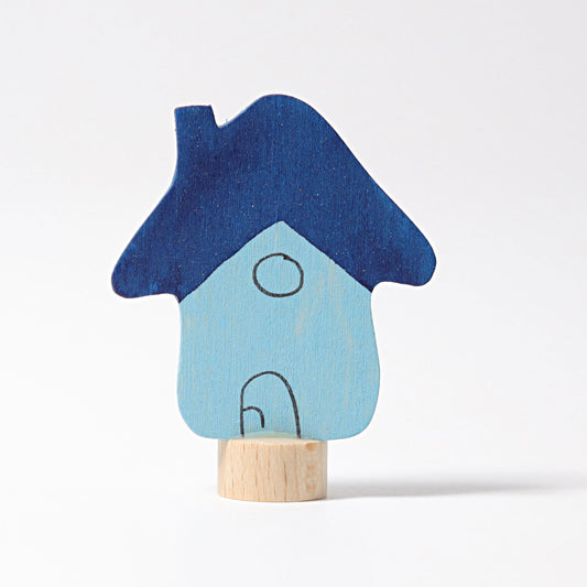 Grimm's Celebrations House Blue Decoration - Cheeky Junior