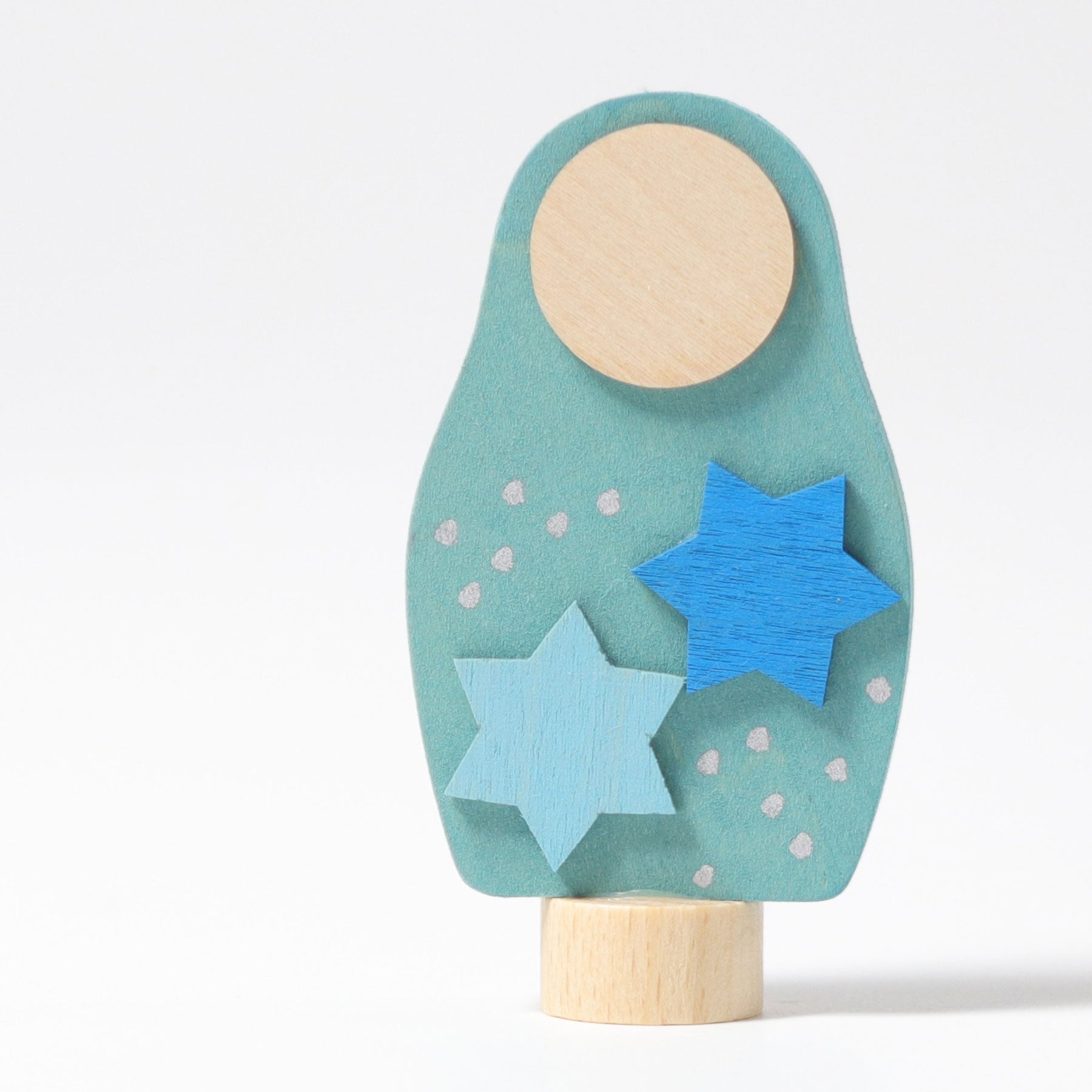 Grimm's Celebrations Matryoshka Blue Decoration - Cheeky Junior